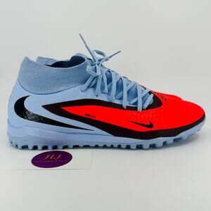 Nike Men's Phantom 6 High Academy TF Turf Soccer Shoes HQ2277-400 Size 7.5